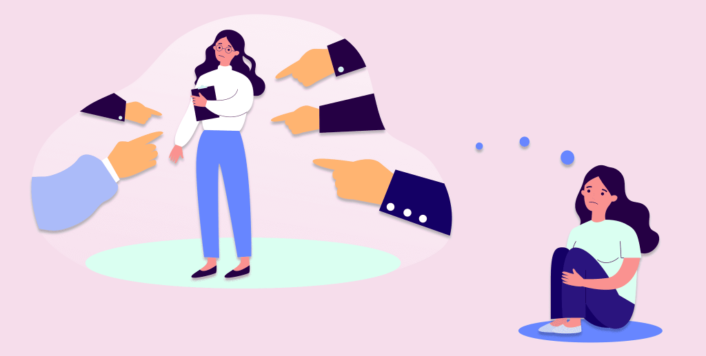 sosyal anksiyete görsel